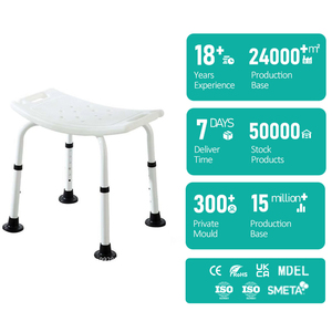 Có Thể Điều Chỉnh Chiều Cao Phòng Tắm Cho Người Cao Tuổi 400lbs Mang Người Già Của Nhà Độc Quyền Sử Dụng Phục Hồi Hợp Kim Nhôm Tắm Ghế - Product Image 1