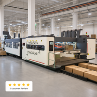Nouvelle machine de découpe rotative grande taille pour carton ondulé, entièrement automatique et haute vitesse, pour l'impression et le rainurage industriel