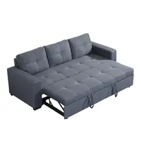 Modern L-shape Sofa Set, King Size Sofa, Home Furniture