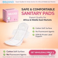 Protège-slip ultra-fin jetable, écologique, respirant, avec ailettes, forte absorption, protection anti-fuites, pour usage nocturne, avec logo personnalisé