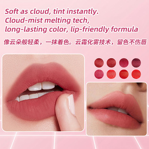 Maquillaje <span class=keywords><strong>de</strong></span> Marca Privada, Crema Labial <span class=keywords><strong>de</strong></span> Larga Duración, Barro Labial Aterciopelado, Venta al por Mayor, Resistente al Agua, Vegano, Mate, Brillo Labial <span class=keywords><strong>de</strong></span> Alta Pigmentación - Product Image 2