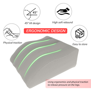 Inflatable Foot <strong>Pillow</strong> with High Elastic PVC Flocking for Home &amp; Leisure - Product Image 5