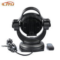 12V Offroad Car Spot Driving Lights 24V Marine Spotlight Sans Fil À Distance En Plein Air Chasse Projecteur Toit De Voiture LED Lampes De Travail