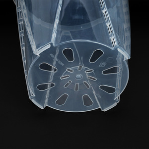 18cm <span class=keywords><strong>2022</strong></span> Phalaenopsis Contrôle <span class=keywords><strong>des</strong></span> Racines Pot de Fleur Transparent Respirant Plastique Semis Tasse pour Orchidée - Product Image 3