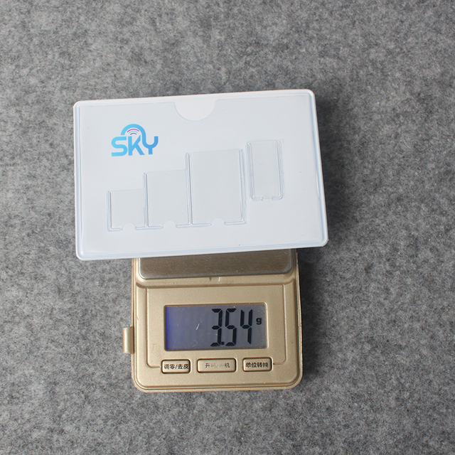 Cheap Factory Supply PVC Sim Card Holder Sleeve Plastic Phone Rfid Phone Card Sd Card Holder