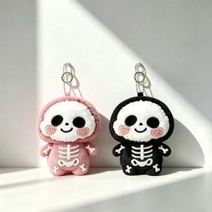 Portachiavi Peluche Bai Ri Ti <span class=keywords><strong>Deng</strong></span> He Simu Ghost Baby Skulls, Ciondolo per Zaino Anime, Regalo - Product Image 4