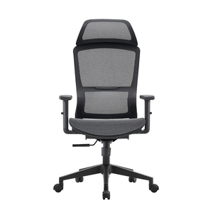 Chaise de <span class=keywords><strong>bureau</strong></span> personnalisable par le fabricant avec accoudoirs réglables et support de tête <span class=keywords><strong>large</strong></span>, pour fournitures de <span class=keywords><strong>bureau</strong></span>, <span class=keywords><strong>bureau</strong></span> d'étude et de conférence - Product Image 2