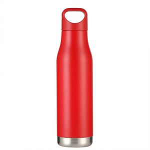 2026 New Trend <b>Bottle</b> Double Wall Stainless Steel 316 Insulated 450ml Water <b>Bottle</b> with Eco-Friendly <b>Cork</b> Base for Daily Use - Product Image 2