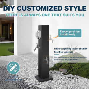 비오는 날 안뜰 야외 캠핑 듀얼 소켓 파워 스테이션 스테인레스 스틸 IP66 방수 케이스 누출 125V 15A 30Ang - Product Image 6