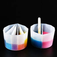 XINCHOUT – séparateur de peinture à bonnets fendus, accessoires de dessin d'art fluide pour le versement de pigments, outils de gâteau en Silicone, ensembles de pointes de décoration