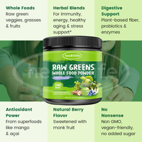 Healthife Supplements Super Food Poudre de Verts Mixte
