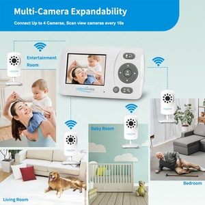 Videotimes <span class=keywords><strong>2</strong></span>.4 pouces sans fil <span class=keywords><strong>caméra</strong></span> vidéo numérique moniteur de vision nocturne bebe <span class=keywords><strong>babyphone</strong></span> - Product Image 4
