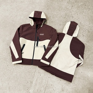 Custom Design Windproof Waterproof Nylon <b>Zip</b> <b>up</b> <b>Jackets</b> for Men High Quality Coat Pullover Outdoor Nylon Windbreaker <b>Jackets</b> - Product Image 1