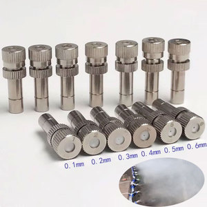 Boquilla de Pulverización de Baja Presión para Atomización Fina de Metal de 0.1-0.6 mm, Boquilla de Nebulización para Enfriamiento - Product Image 1