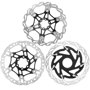 새로운 자전거 플로팅 디스크 브레이크 160mm180mm203mm 산악 자전거 플로팅 디스크 산악 자전거 부품 용 자전거 부품