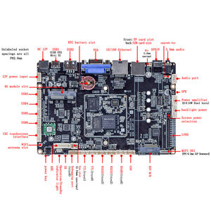 Placa Base Inteligente Digital con IA, Rockchip RK3562, <span class=keywords><strong>Android</strong></span> Nativo, <span class=keywords><strong>PCBA</strong></span>, con 32 GB de Memoria DDR para Sistema <span class=keywords><strong>Android</strong></span> 15 - Product Image 2