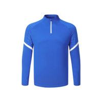 Veste de football à manches longues respirante personnalisée 2025 pour hommes