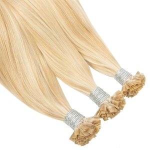 <span class=keywords><strong>ผม</strong></span>ต่อแบบยุโรปเกรดพรีเมียม สีบลอนด์ ปลายแบน ย้อมสี  แบบเชื่อมต่อเคราติน  แบบ Double Drawn  ทอ<span class=keywords><strong>ผม</strong></span>ด้วยเครื่องจักรแบบ Double Weft <span class=keywords><strong>ผม</strong></span>แท้ - Product Image 3