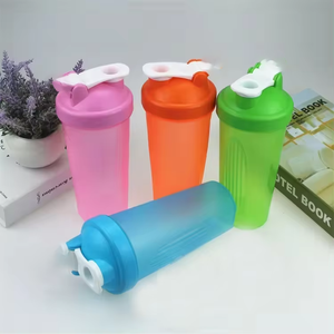Wholesale Logo Custom <strong>Shaker</strong> Water Bottle <strong>Shaker</strong> Bottle Fitness Gym Protein Bottles Sport PP Plastic BPA Free Sample - Product Image 6