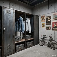 Meubles de garde-robe intérieurs modernes personnalisables avec un style unique pour la décoration des villas et des appartements