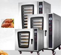 Four combiné électrique pour restaurant, four à vapeur et à cuisson pour usage professionnel en restauration
