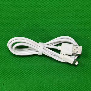 MFi certificato bianco 1 metro PVC un pezzo modanatura USB iPhone 5-14 cavo dati USB 5 v1a <span class=keywords><strong>caricabatterie</strong></span> per iPhone compatibile con tutti i modelli - Product Image 1