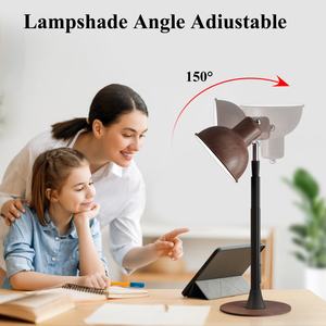 Lampe de sol réglable en hauteur pour l'étude, lampe de bureau moderne design avec USB, lampe de lecture, veilleuse de chambre, lampe de chevet LED pour hôtel - Product Image 5
