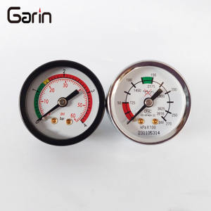 <span class=keywords><strong>60Psi</strong></span> 4Bar เกจวัดความดันตัวเรือนเหล็กสีดำ40มม. สำหรับกรองสระว่ายน้ำ - Product Image 3