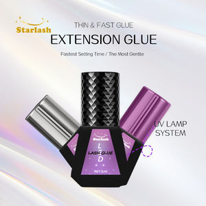 لاصق رموش LED مع ضوء الأشعة فوق البنفسجية من ستارلاش صمغ لاصق رموش سوداء بنفسجية مقاوم للماء مقاوم للماء - Product Image 2