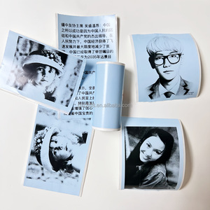휴대용 미니 프린터 HD 감열지 재고 HD Ama Zon 57mm 열 컬러 스티커 용지 자체 접착 용지 - Product Image 2