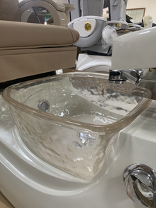 Mobilier moderne de luxe pour salon de beauté et manucure Fauteuils pour pieds de manucure Bain à lumière LED Fauteuil de pédicure avec fonction <span class=keywords><strong>massage</strong></span> - Product Image 5