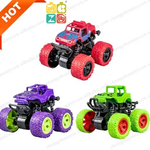 न्यू मोल्ड बच्चों की खिलौना कार इनर्शिया 4WD ऑफ रोड वाहन घर्षण खिलौना कार मॉन्स्टर ट्रक मिनी इंजीनियरिंग इनर्शिया ऑफ-रोड कार