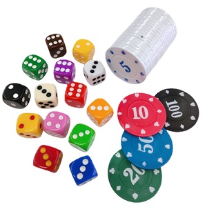 Nhà Máy Giá Rẻ Giá D6 Xúc Xắc 6Mm Thường Xuyên Điểm Acrylic 6 Mặt Vòng Góc Tùy Chỉnh Xúc Xắc Mà Không Có Mệnh Giá Hội Đồng Quản Trị Trò Chơi - Product Image 5