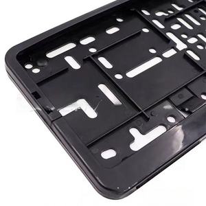 Cadre de plaque d'immatriculation aux spécifications européennes, cadre de plaque d'immatriculation universel, personnalisation du cadre de plaque d'immatriculation - Product Image 4