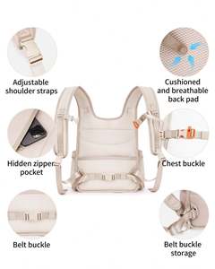 <b>Secure</b> and Comfortable Pet Carrier <b>Backpack</b> with Multiple Storage Pockets - Product Image 4