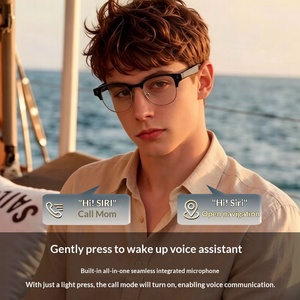 Lunettes intelligentes avec caméra XKonePRO pour les sports de plein air, capture de photos, traduction vocale IA, audio Bluetooth - Product Image 2