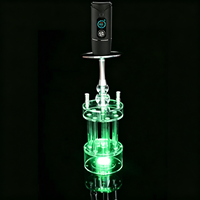 Chicha Électrique Haut de Gamme Certifiée Ignifuge, Construction Robuste, Durée de Vie Prolongée, Écran Tactile, Idéale pour Décoration Commerciale et Cadeau