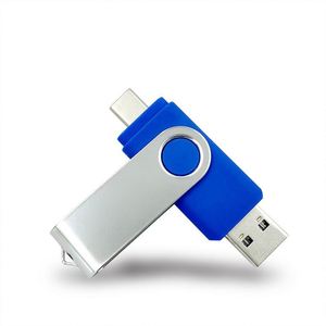 แฟลชไดรฟ์ USB Type C แบบหมุนได้ รุ่นใหม่ เมมโมรี่สติ๊ก รองรับ 2.0/3.0 ความจุ 16GB ถึง 128GB - Product Image 3