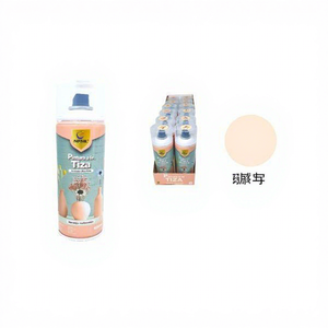 Pintura en Aerosol de Plástico Color Durazno Naranja de 400 ml para Manualidades, Hecho en China - Product Image 1