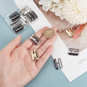 Sets Colors <b>Front</b> Closing Bikini Clasp Clicker <b>Closure</b> <b>Bra</b> <b>Closure</b> Alloy Bikini Hook <b>Closure</b> Garment Clasps <b>Bra</b> Buckle For Linge - Product Image 3