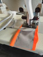 Vente d'usine ZY8420D machine à coudre droite à double aiguille et plate avec ourlet roulé