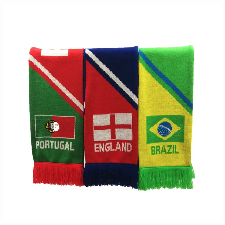 Жаккардовый Трикотажный Шарф