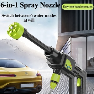 Idropulitrice Portatile Senza Fili 300W Alta Potenza Batteria al Litio 7500mAh Pistola ad Alta Pressione <span class=keywords><strong>Kit</strong></span> di <span class=keywords><strong>Pulizia</strong></span> per Casa e <span class=keywords><strong>Auto</strong></span> - Product Image 2