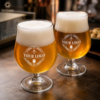 Verre à bière personnalisé, verre à bière tulipe, gobelet à bière, verres à bière commerciaux compatibles lave-vaisselle