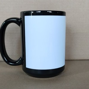 Custom <b>Ceramic</b> Mug Solid Color With Handle Single <b>Cup</b> For Giveaways - Product Image 2