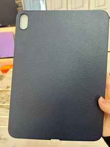 Coque plate anti-chute à motif litchi de couleur unie au design simple pour iPad Air 13 2024/iPad Pro 13 2024 <span class=keywords><strong>HONOR</strong></span> PAD X8PRO/X9 11.5 - Product Image 1