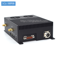 Módulo Transceptor de Comunicación Inalámbrica de 20W SDR FHSS MIMO MANET IP Mesh Radio, Enlace de Datos y Video para UAV de Largo Alcance (100km), XK-M415E