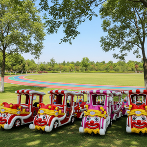 Tren Mini Eléctrico sin Rieles a Batería para Atracciones y Recorridos Turísticos en Centros Comerciales y Parques Temáticos - Product Image 3