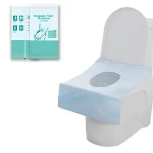 Housses de siège de toilette jetables, 100 pièces, pour enfants et adultes, housse de siège de toilette Portable, Pack accessoires de voyage, 50 rabais