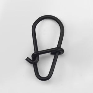 Cường độ cao màu đen thép không gỉ câu cá nối <span class=keywords><strong>Snap</strong></span> khóa <span class=keywords><strong>pin</strong></span> xoay phụ kiện - Product Image 3